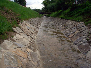 Hrazení bystřin Boskovický potok